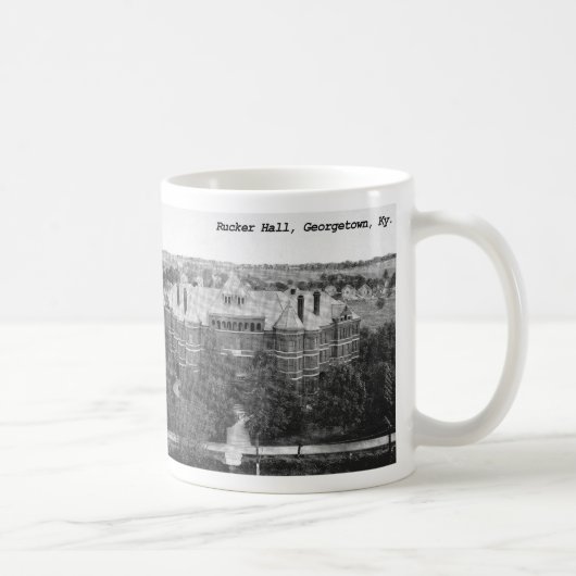 Rucker Hall Georgetown Uni Kaffeetasse (Rechts)