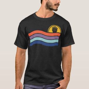 Rückfahrt Fahrgastschiff Kreuzfahrt Crew Urlaub T-Shirt