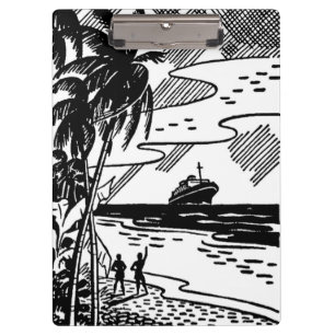 Rückfahrt Klemmbrett