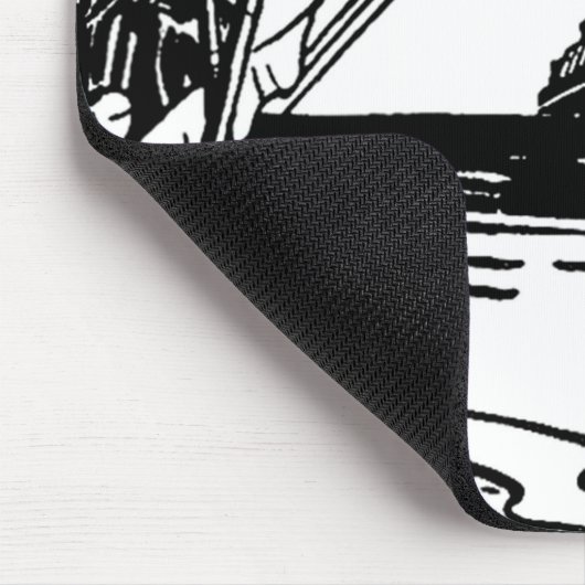 Rückfahrt Mousepad (Ecke)