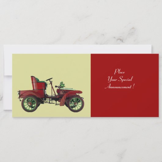 RÜCKFAHRZEUG , AUTO-WIEDERHERSTELLUNG ANKÜNDIGUNG (Vorderseite)