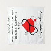 Rückfall bei der Krankenschwester Wandteppich (Vorderseite (Horizontal))