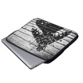 Rückflug Laptopschutzhülle (Vorne Knopf)