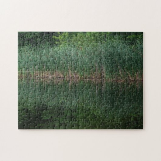 Rückflüsse der Katzen im Teichbereich Puzzle (Horizontal)