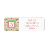 Rückgabe der rosa und grünen Flora (Vorne)