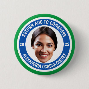 Rückgabe des AOC an den Kongress 2022 Button