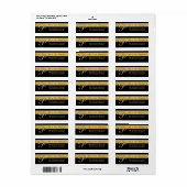 Rückgabe des benutzerdefinierten Schwarz-Gold-Fohl (Vorne)