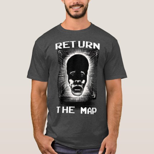 Rückgabe des Map-Shirts T-Shirt (Vorderseite)