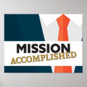 Rückgabe mit Ehrenzeichen als Begrüßungsgeschenk Z Poster (Vorne)