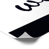 Rückgabe mit Ehrenzeichen als Begrüßungsgeschenk Z Poster (Ecke)