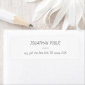 Rückgabe Personalisierter Vorlagen für moderne Han (Insitu)