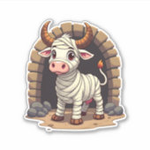 Rückgabe von Moo-Mummy Aufkleber (Vorderseite)