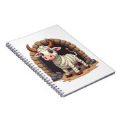 Rückgabe von Moo-Mummy Notizblock (Rechte Seite)