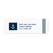 Rückgabeadresse (Vorne)