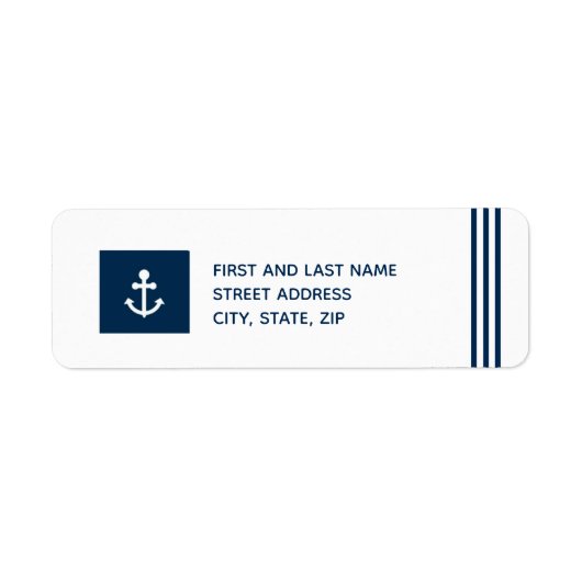 Rückgabeadresse (Vorne)