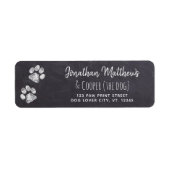 Rückgabeadresse auf der Zwischenablage (Vorne)