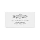 Rückgabeadresse-Etikett Adressaufkleber (Vorne)