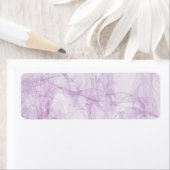 Rückgabeadresse-Etikett aus Marmorstein (Insitu)