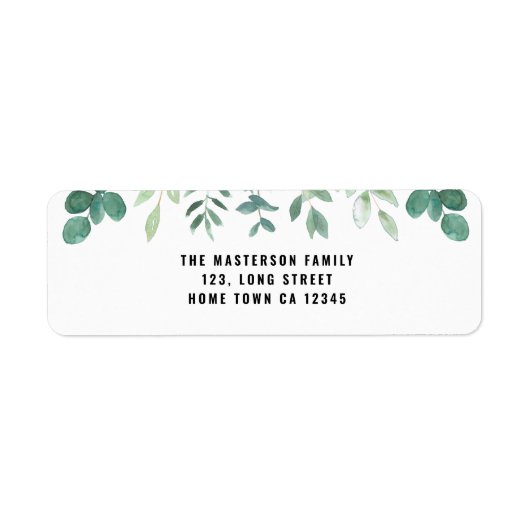 Rückgabeadresse für Aquarellfolien (Vorne)