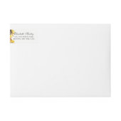 Rückgabeadresse für Autumn Leaf Pumpkin Sunflower (Vorderseite)