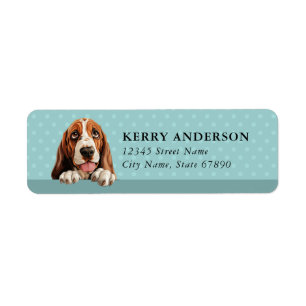 Rückgabeadresse für Basset-Hound