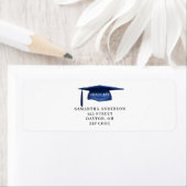 Rückgabeadresse für Blue Graduation Cap (Insitu)