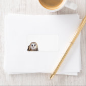 Rückgabeadresse für das Foto im Stall Adressaufkleber (Insitu)