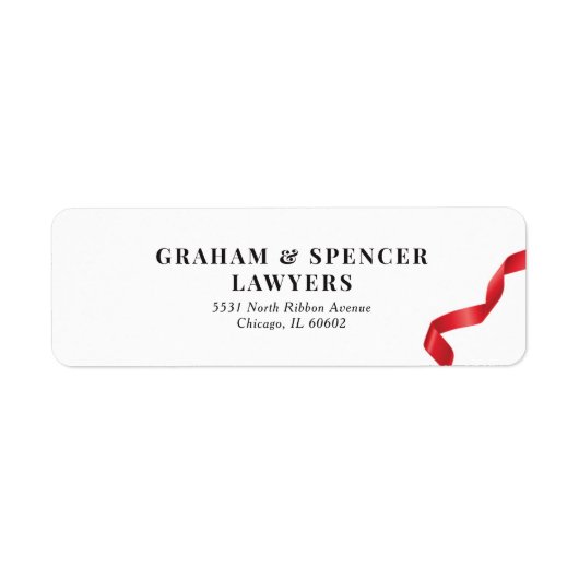 Rückgabeadresse für das Grand Opening (Vorne)