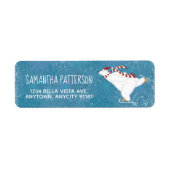 Rückgabeadresse für den Winterpolar (Vorne)