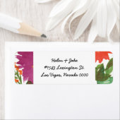 Rückgabeadresse für die Aquarellfarben-Blume (Insitu)