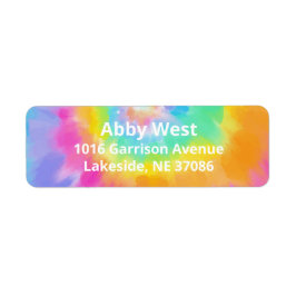 Rückgabeadresse für die Aquarellfarben-Gefärbte Kr