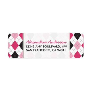 Rückgabeadresse für die Designer-Raute (rosa/schwa