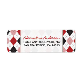 Rückgabeadresse für die Designer-Raute (rot/schwar