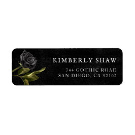 Rückgabeadresse für die Gothic Black Rose