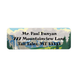 Rückgabeadresse für die Mountain View Country
