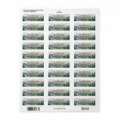 Rückgabeadresse für die Mountain View Country (Vorne)