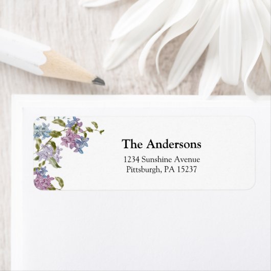 Rückgabeadresse für Lilac und Lavender (Insitu)