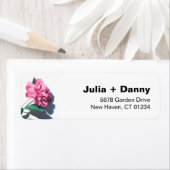 Rückgabeadresse für moderne Peony Blume (Insitu)