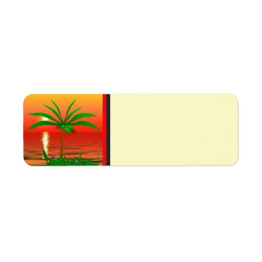 Rückgabeadresse für Palm Tree (Vorne)