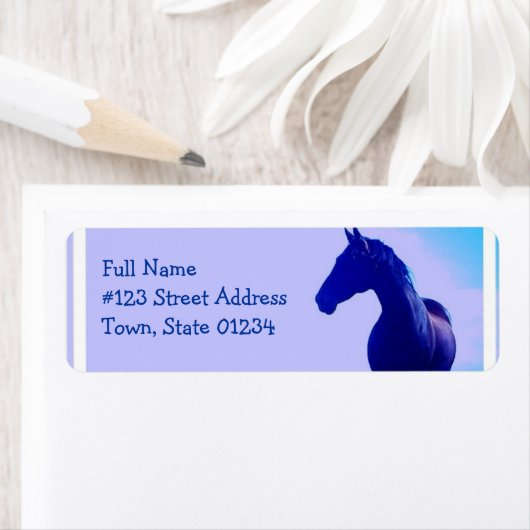 Rückgabeadresse für Pferde-Silhouette (Insitu)