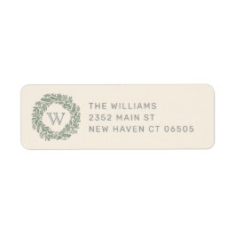 Rückgabeadresse für Preppy Monogram