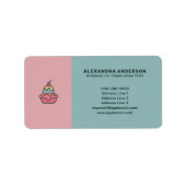 Rückgabeadresse für Retro-Ice Adressaufkleber (Vorne)