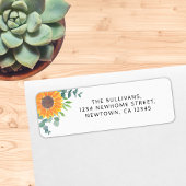 Rückgabeadresse für Sonnenblumengrün