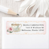 Rückgabeadresse für Tee-Party-Brautparty (Insitu)