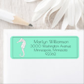 Rückgabeadresse für tropisches Seepferd (Insitu)