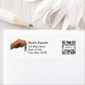 Rückgabeadresse Label Template Realty Experten (Insitu)