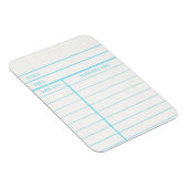 Rückgabedatum der Bibliothek Magnet (Rechte Seite)