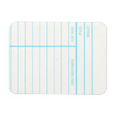 Rückgabedatum der Bibliothek Magnet (Horizontal)