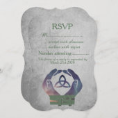 Rückgabekarte für die Eternity-Bearbeitung von UAW Einladung (Vorne/Hinten)