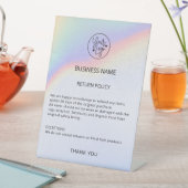 Rückgaberichtlinien für Logos im Einzelhandel mit Sockelschild (In Situ)